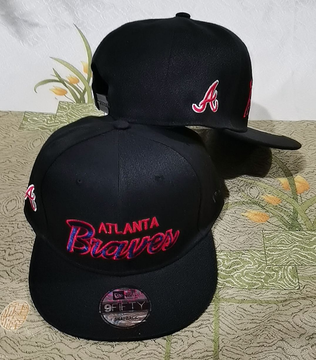 Atlanta Braves black style 2025 MLB hat YS->mlb hats->Sports Caps